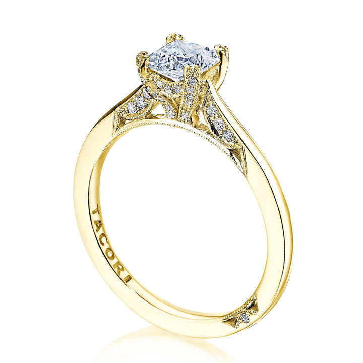 Princess Solitaire Engagement Ring