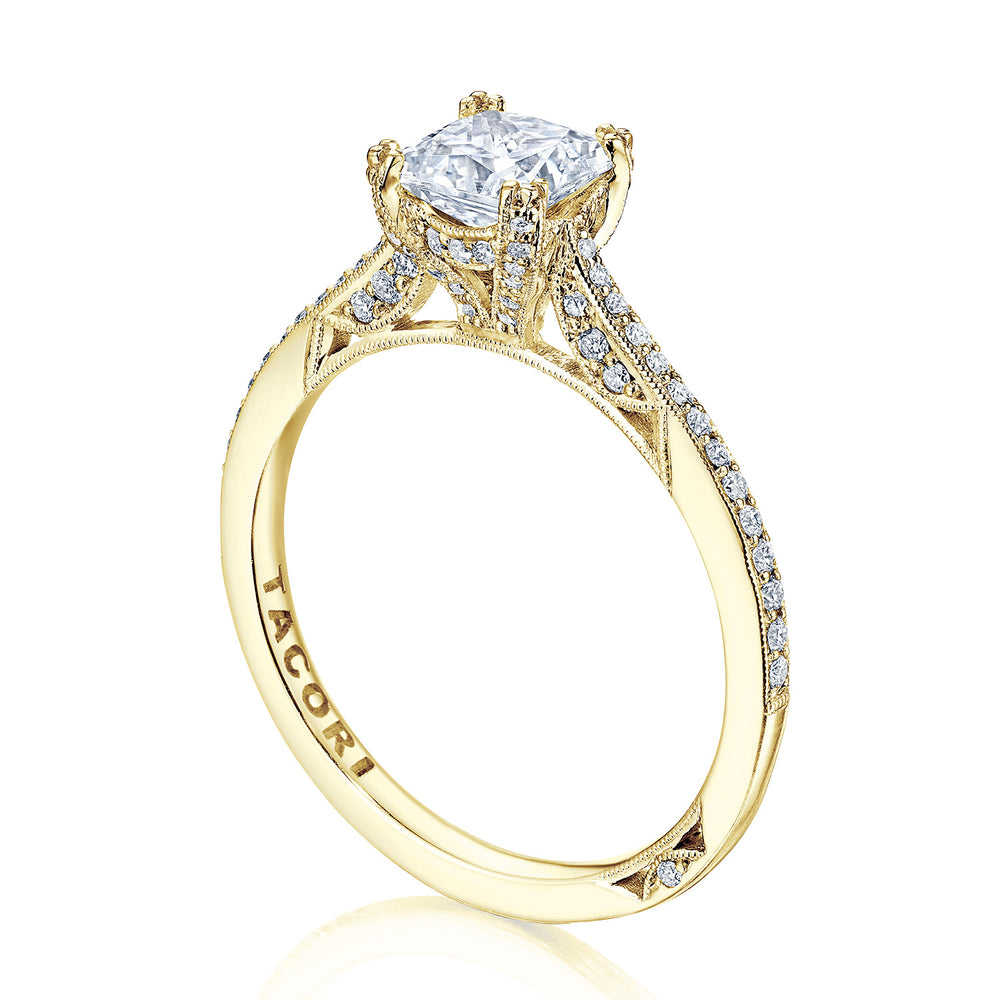 Princess Bloom Engagement Ring