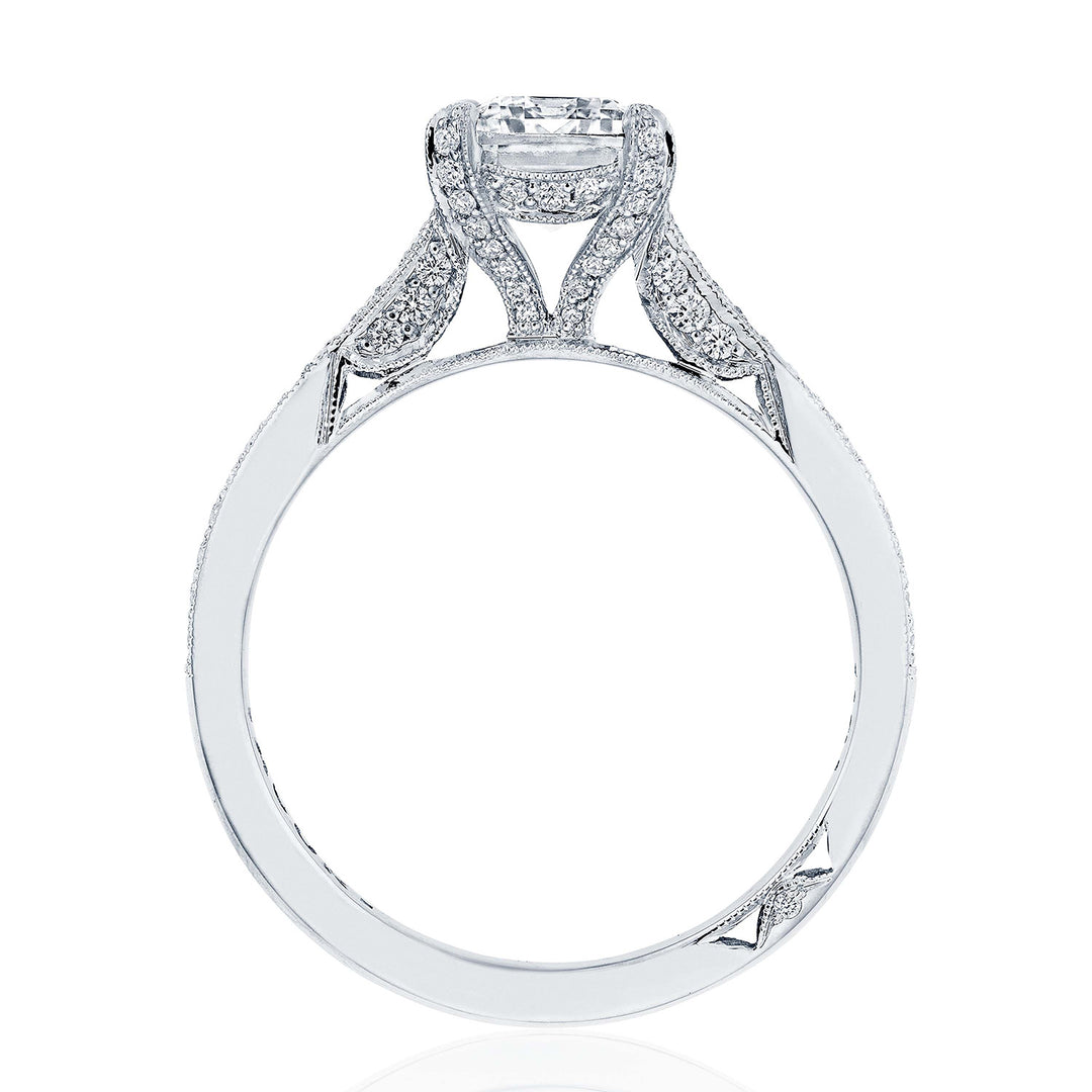 Emerald Solitaire Engagement Ring