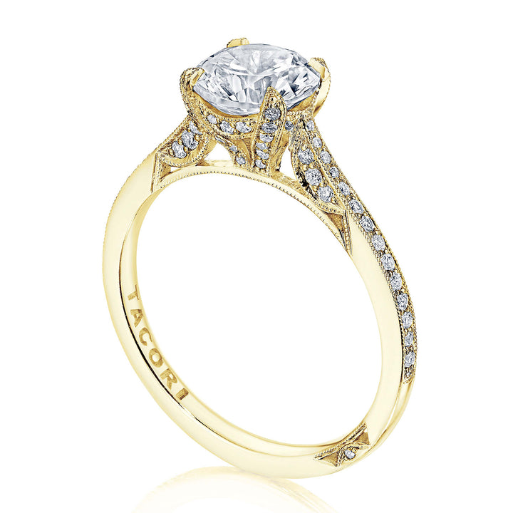 Round Solitaire Engagement Ring