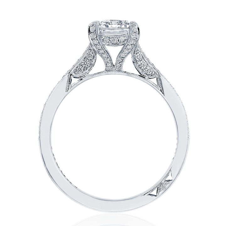 Emerald Solitaire Engagement Ring