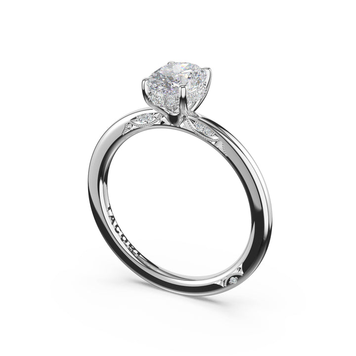 Oval Solitaire Engagement Ring