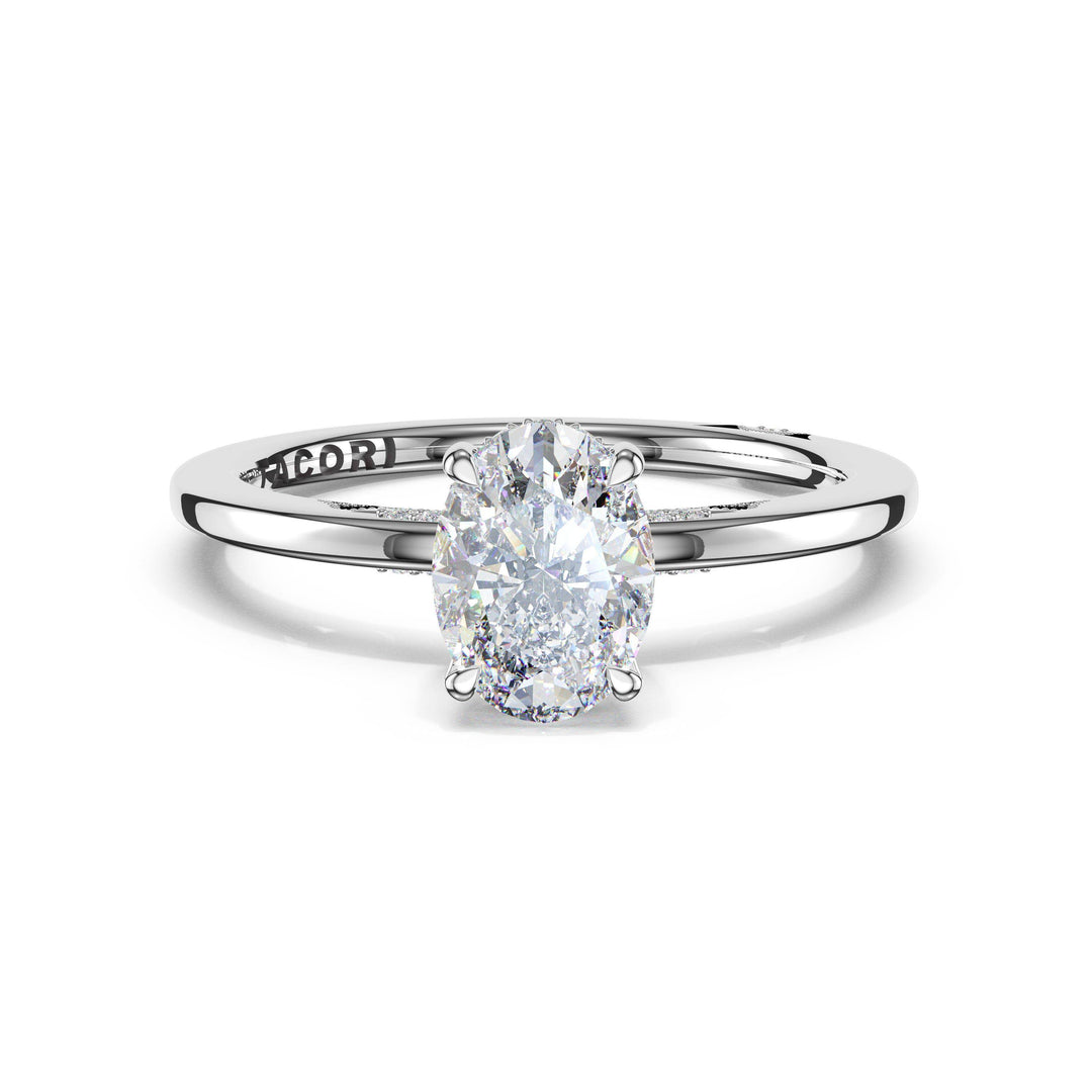 Oval Solitaire Engagement Ring