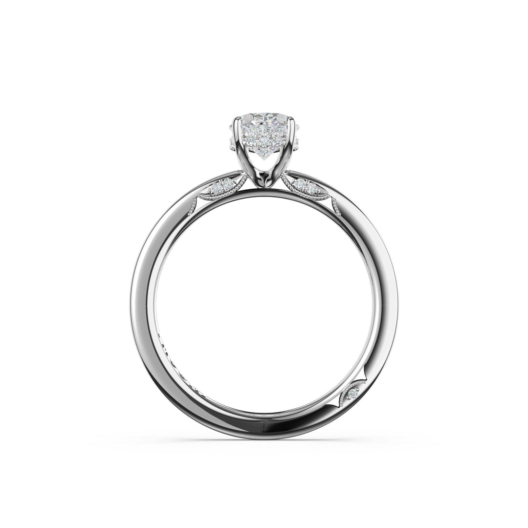 Oval Solitaire Engagement Ring