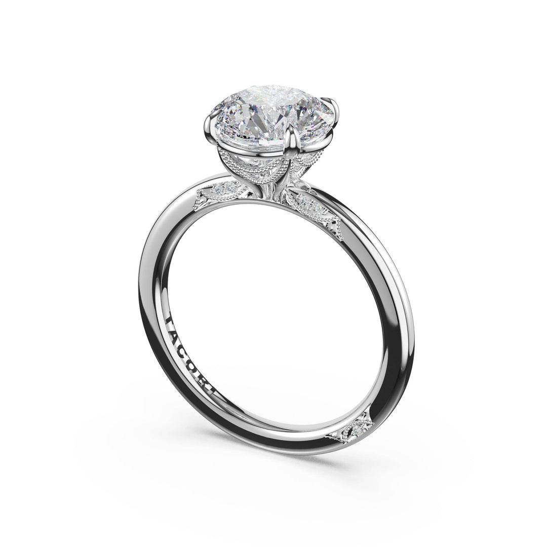 Oval Solitaire Engagement Ring