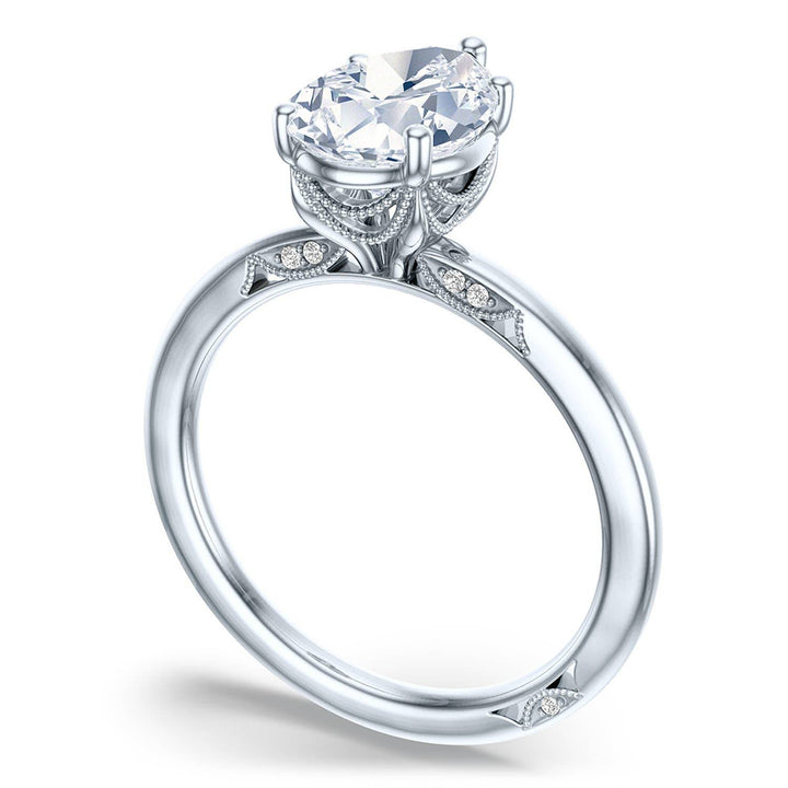 Pear Solitaire Engagement Ring