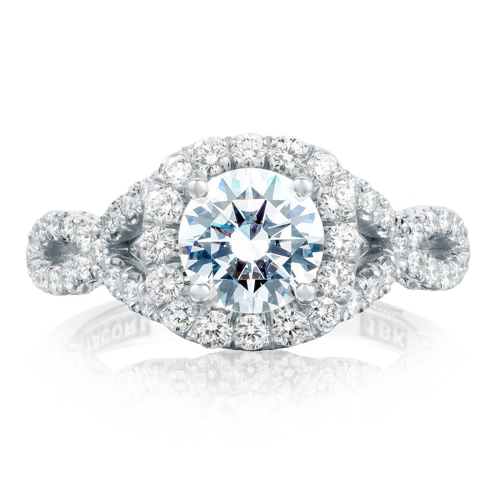Round Bloom Engagement Ring
