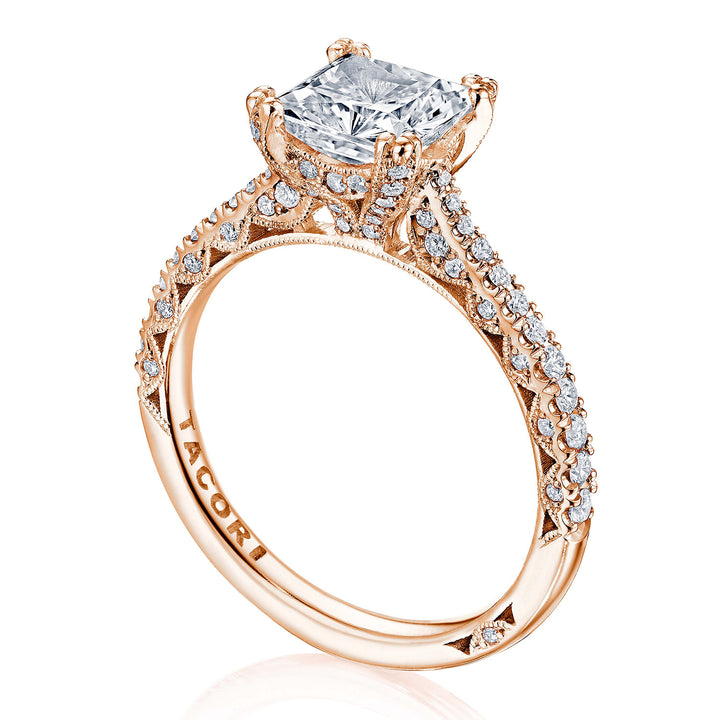 Princess Solitaire Engagement Ring