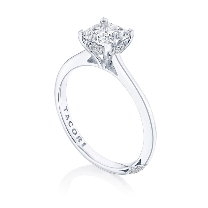 Princess Solitaire Engagement Ring