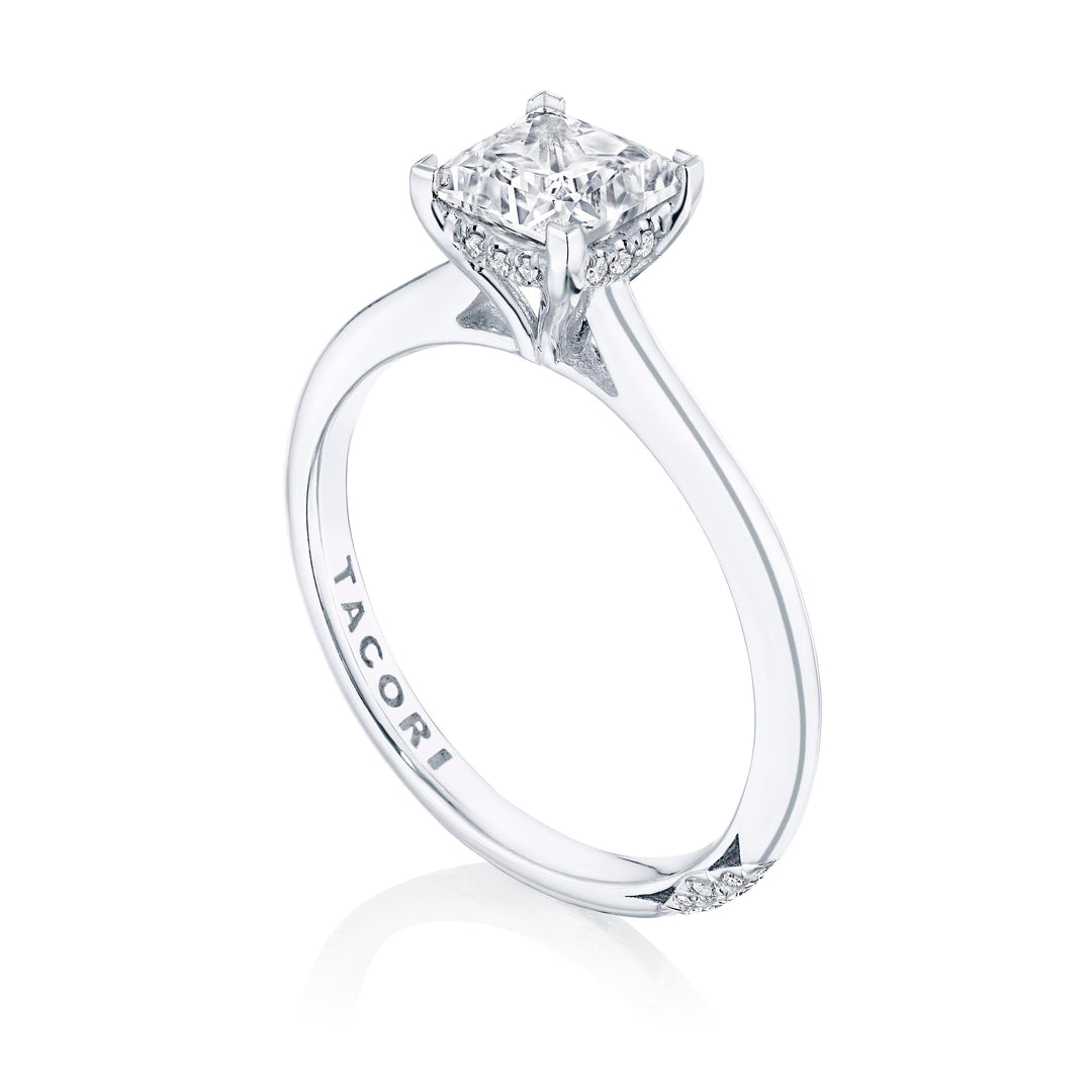 Princess Solitaire Engagement Ring