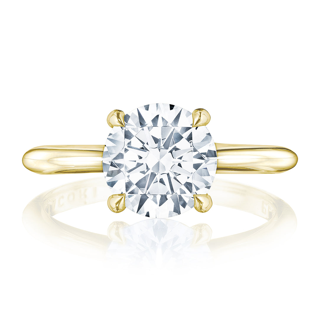Round Solitaire Engagement Ring
