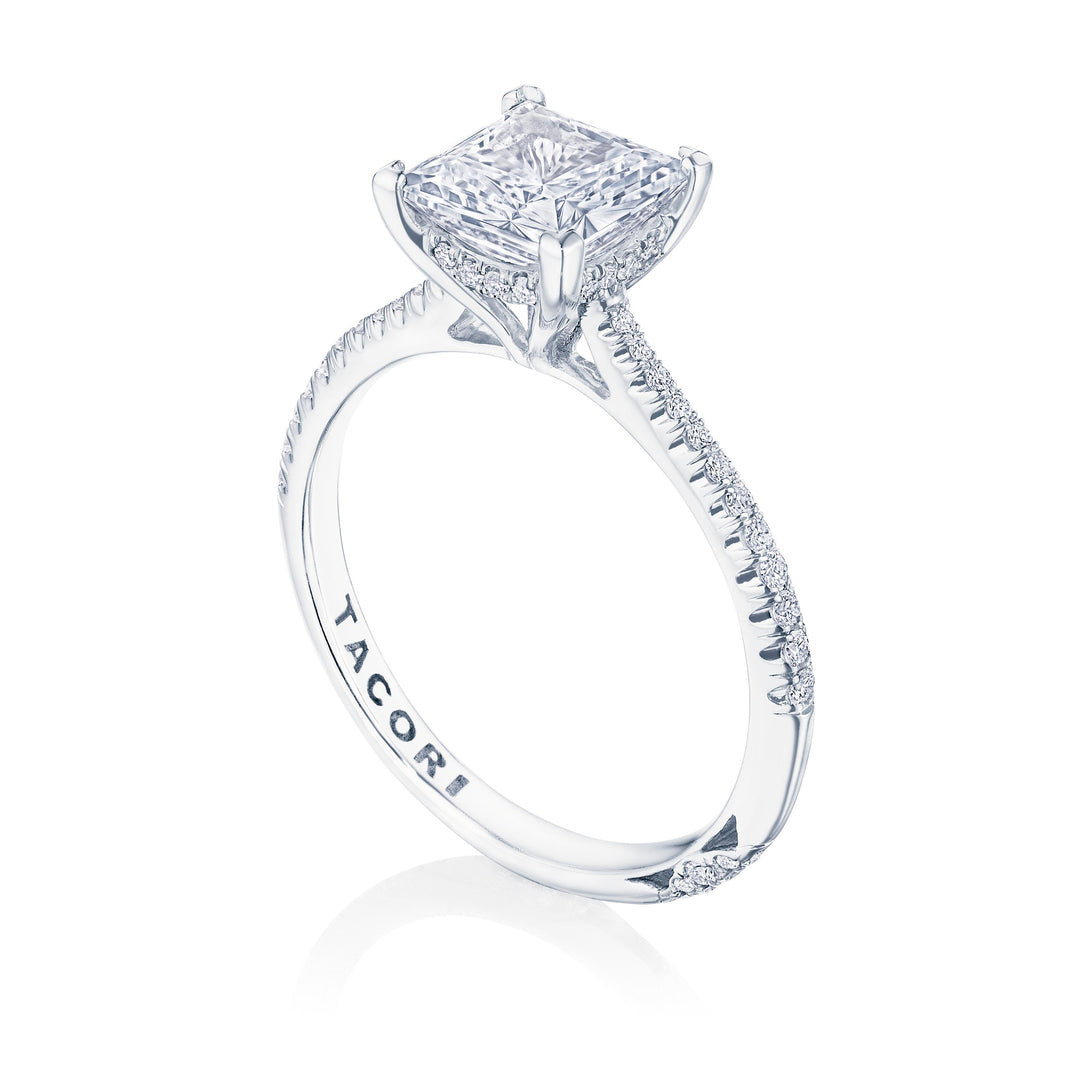 Princess Solitaire Engagement Ring