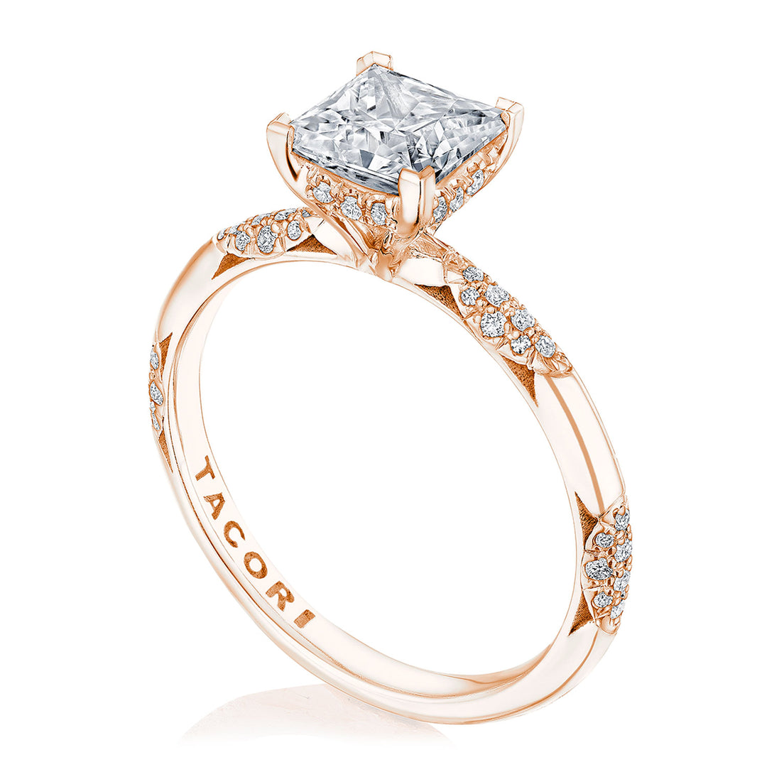 Princess Solitaire Engagement Ring