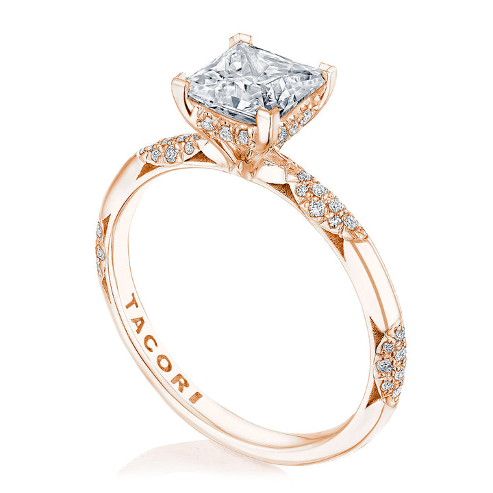 Princess Solitaire Engagement Ring