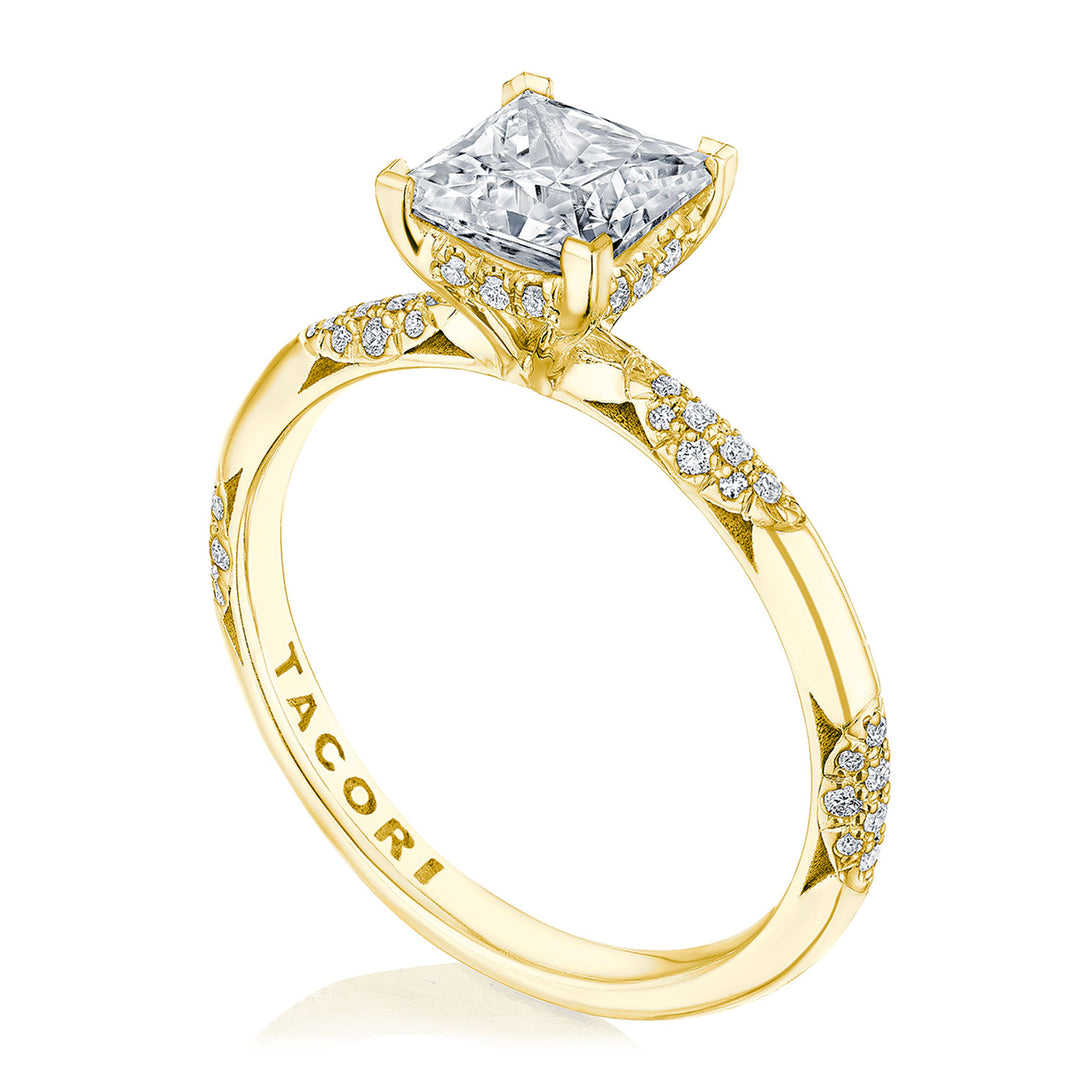 Princess Solitaire Engagement Ring