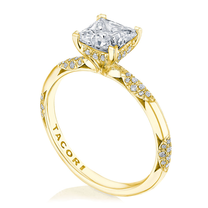 Princess Solitaire Engagement Ring