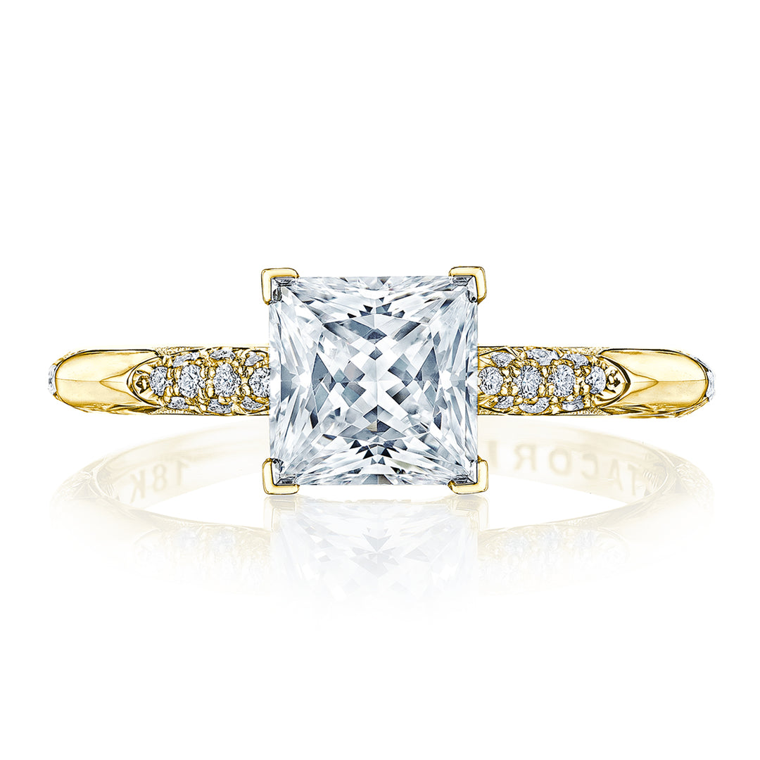 Princess Solitaire Engagement Ring