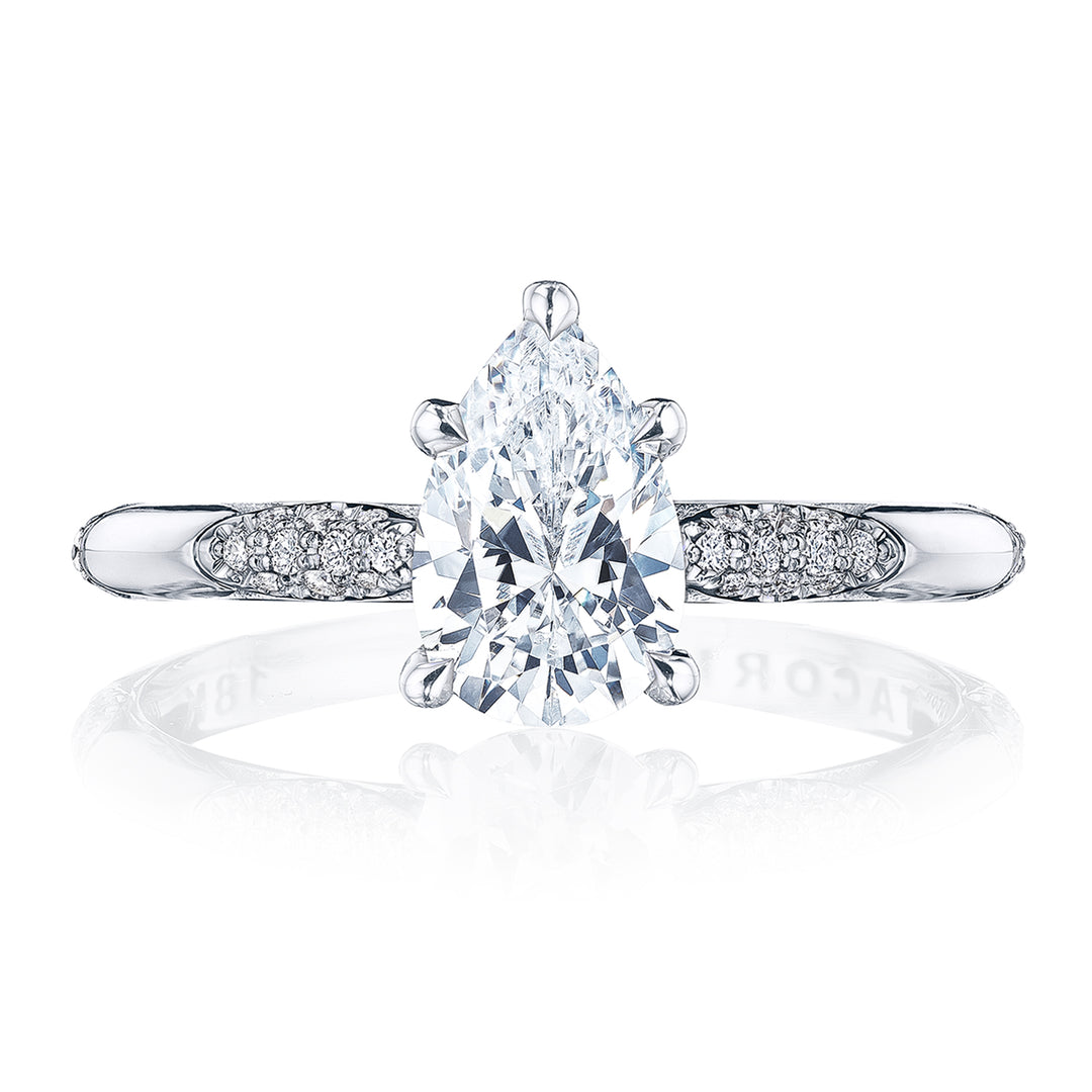 Pear Solitaire Engagement Ring
