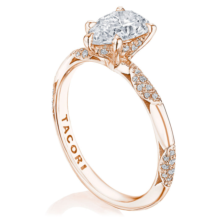 Pear Solitaire Engagement Ring