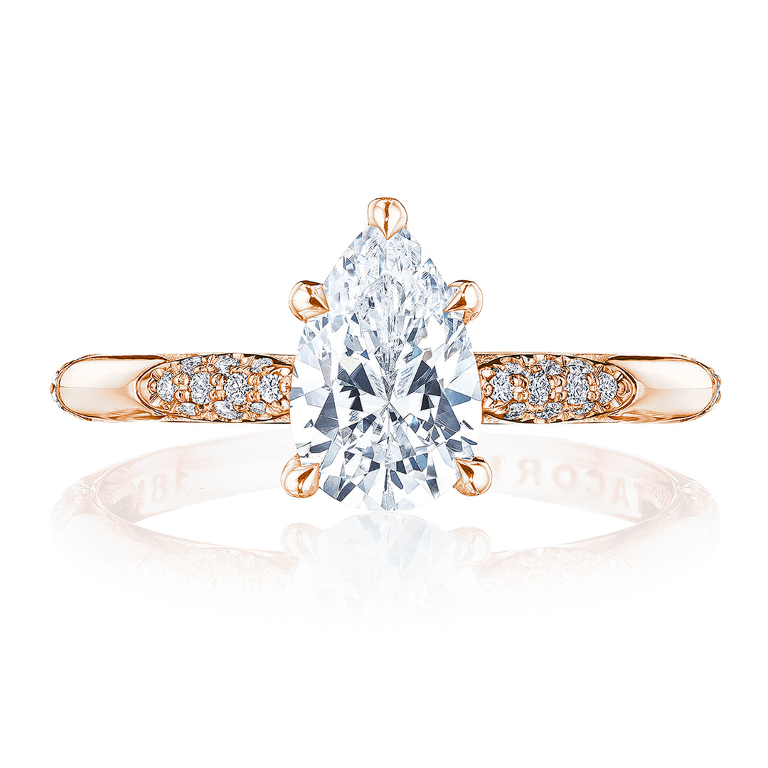 Pear Solitaire Engagement Ring