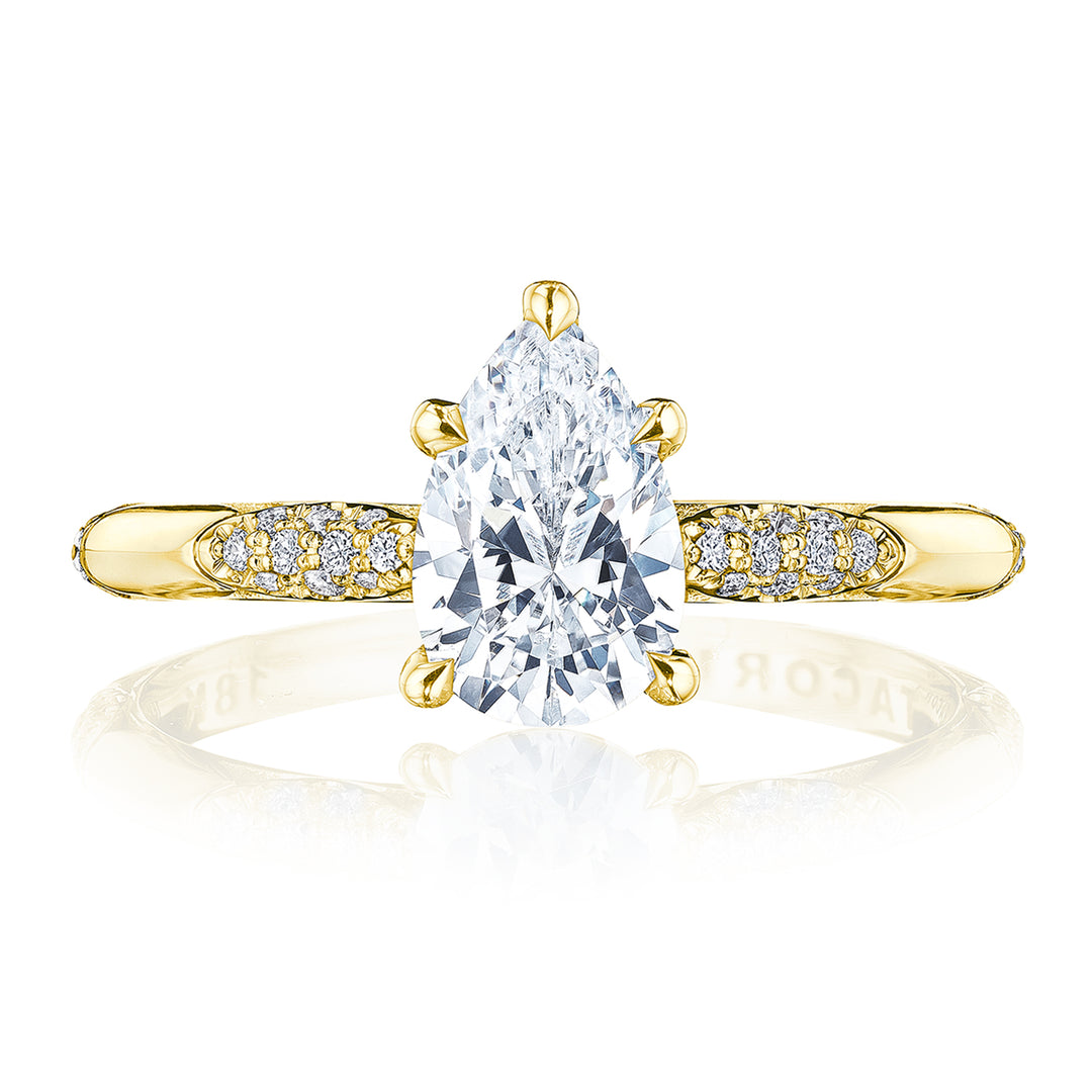 Pear Solitaire Engagement Ring
