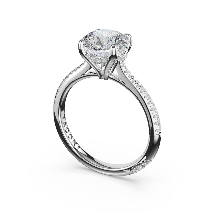 Round Solitaire Engagement Ring