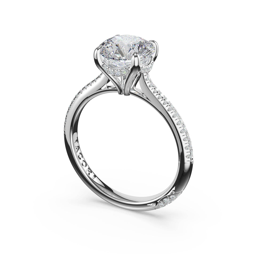 Round Solitaire Engagement Ring