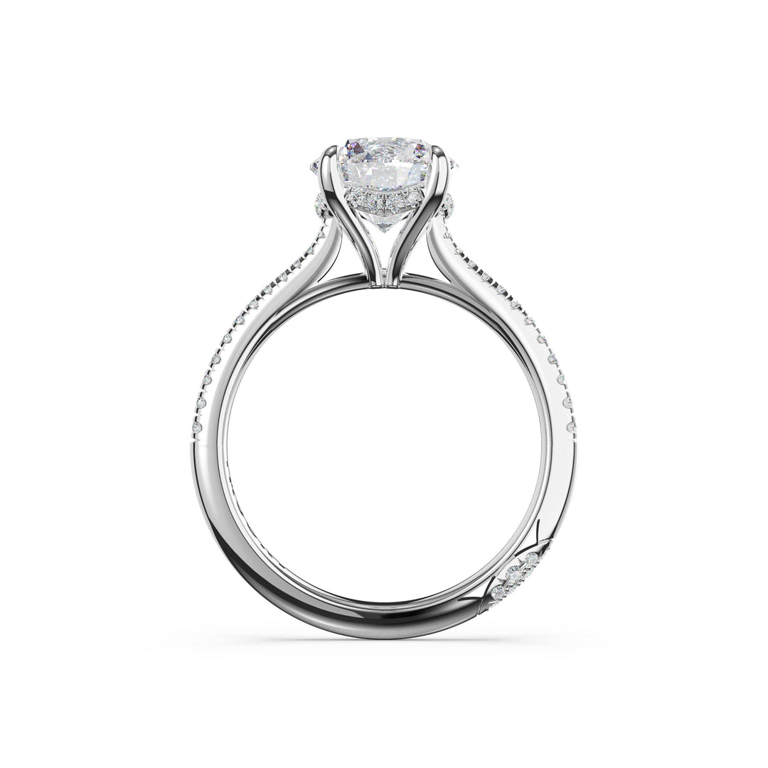 Round Solitaire Engagement Ring