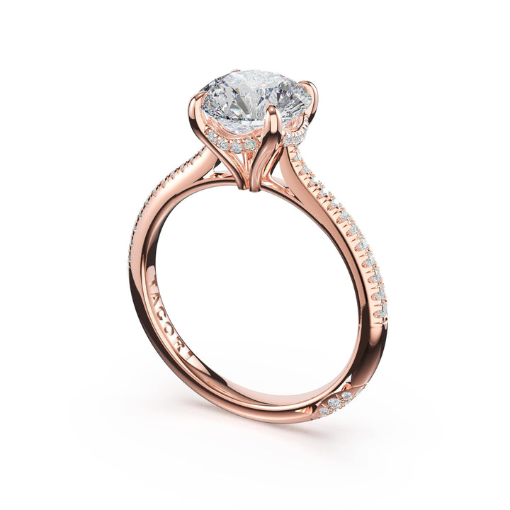 Round Solitaire Engagement Ring