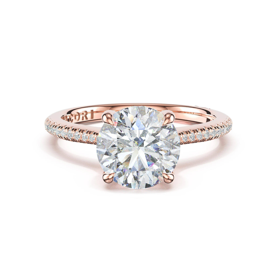 Round Solitaire Engagement Ring