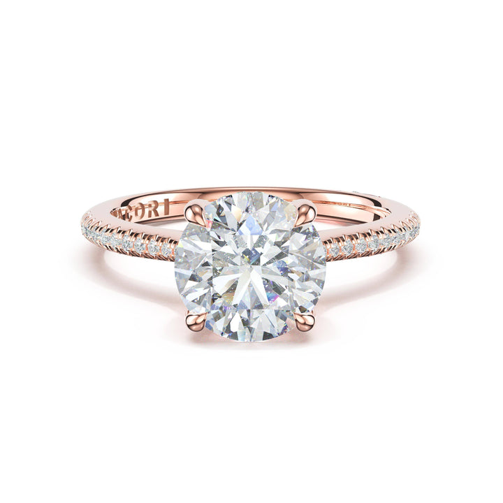 Round Solitaire Engagement Ring