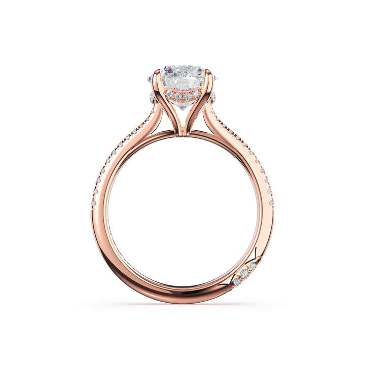 Round Solitaire Engagement Ring