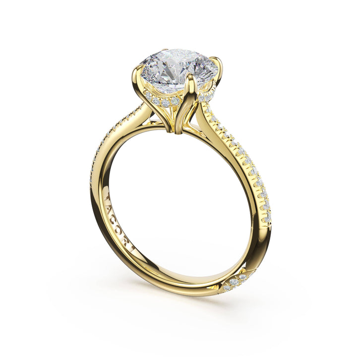 Round Solitaire Engagement Ring