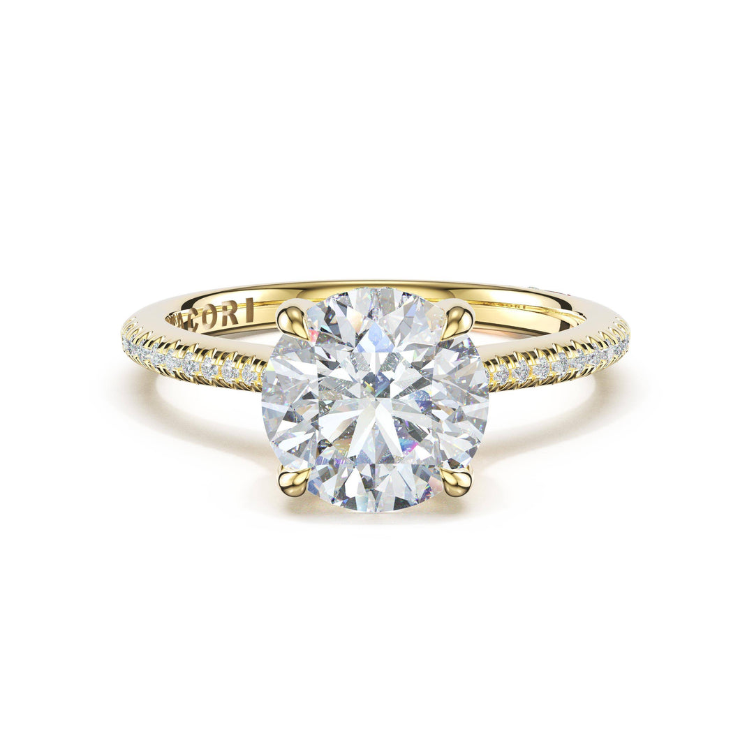 Round Solitaire Engagement Ring