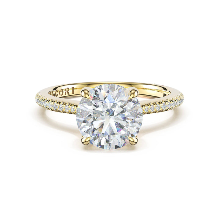 Round Solitaire Engagement Ring