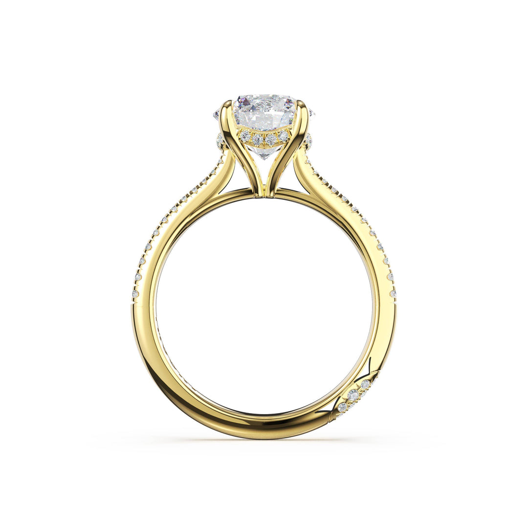 Round Solitaire Engagement Ring