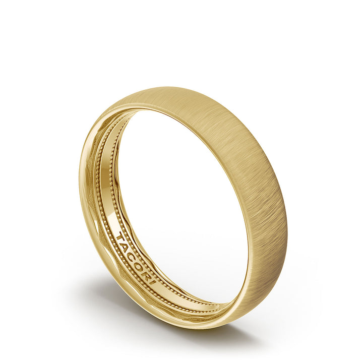 Classic Rounded in Satin Finish Wedding Band