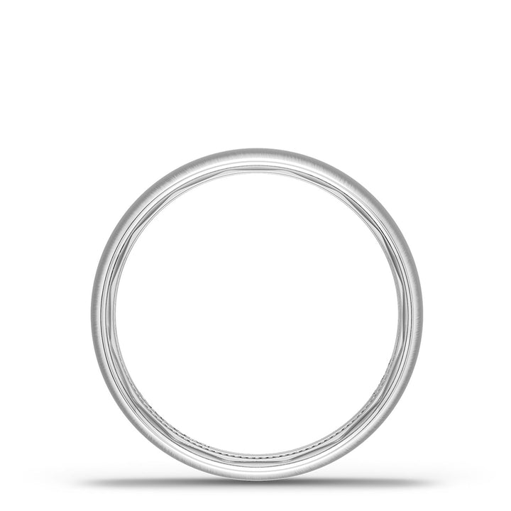 Classic Rounded in Satin Finish Wedding Band
