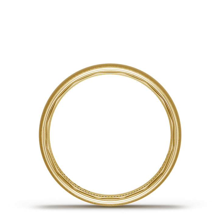 Classic Rounded in Satin Finish Wedding Band