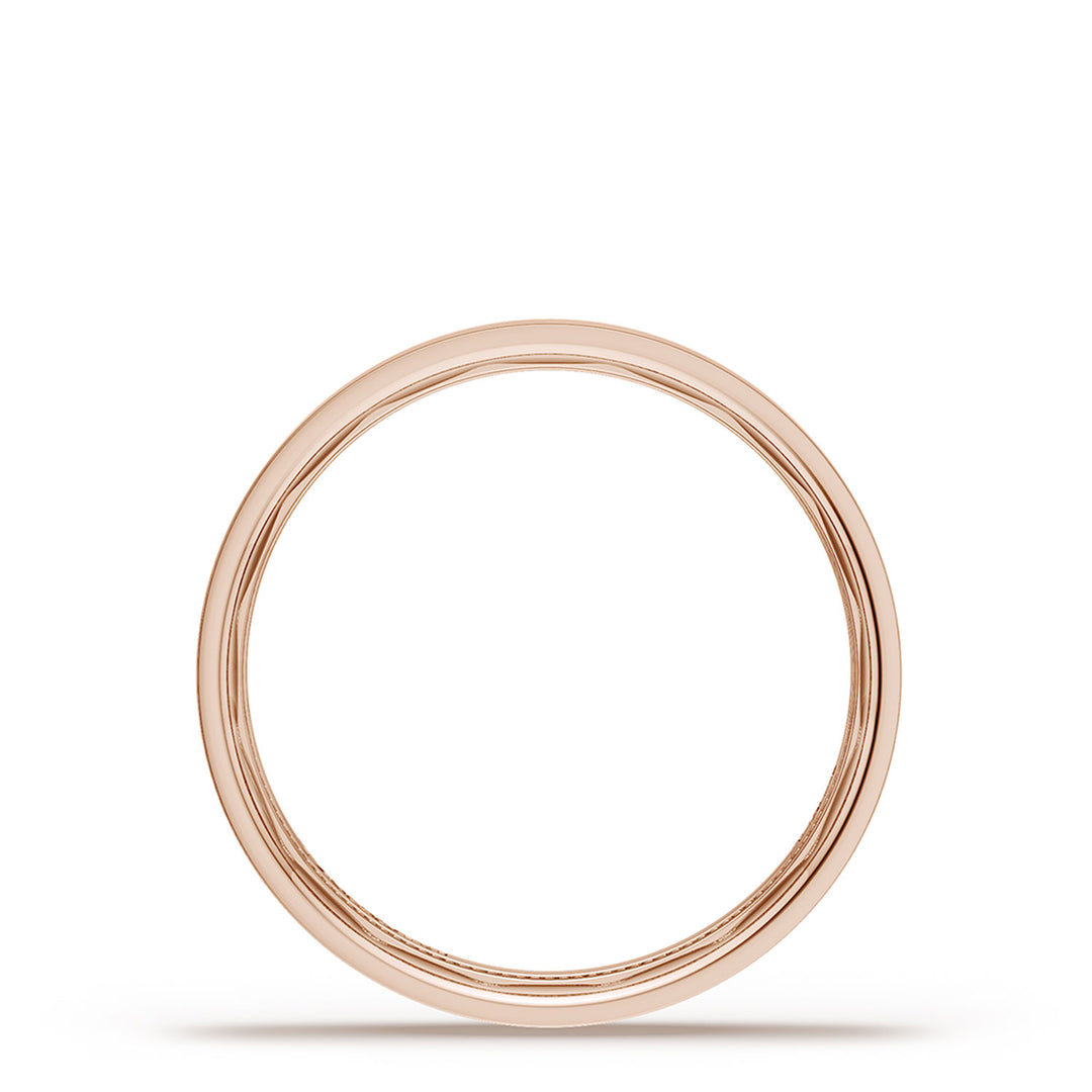 Classic Flat in High Polish Finish Wedding Band