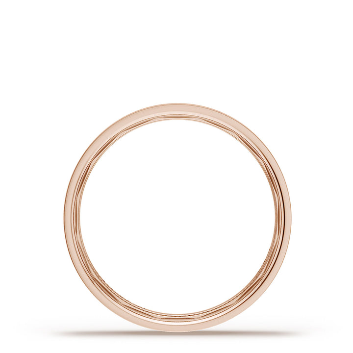 Classic Flat in High Polish Finish Wedding Band