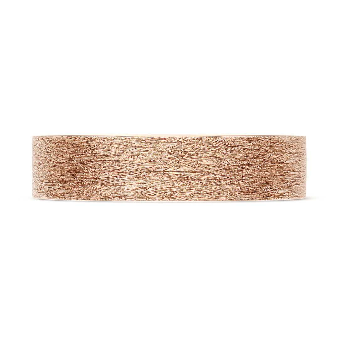 Classic Flat in Brushed Finish Wedding Band
