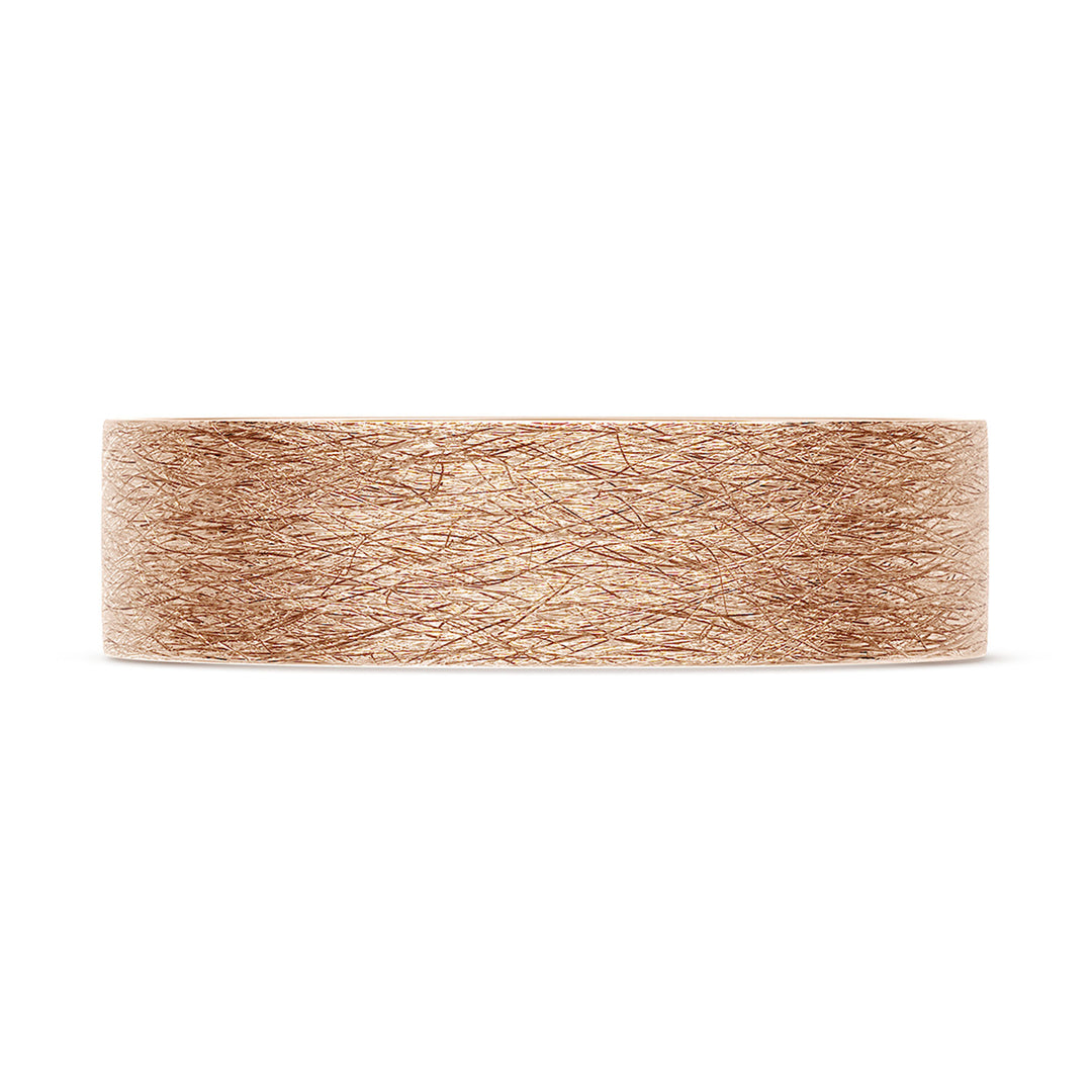 Classic Flat in Brushed Finish Wedding Band