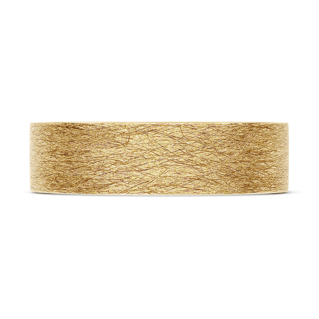 Classic Flat in Brushed Finish Wedding Band