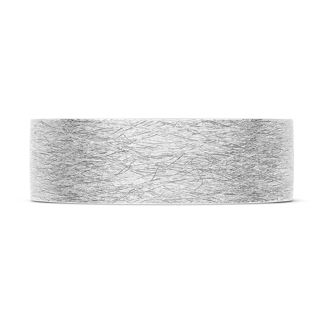 Classic Flat in Brushed Finish Wedding Band