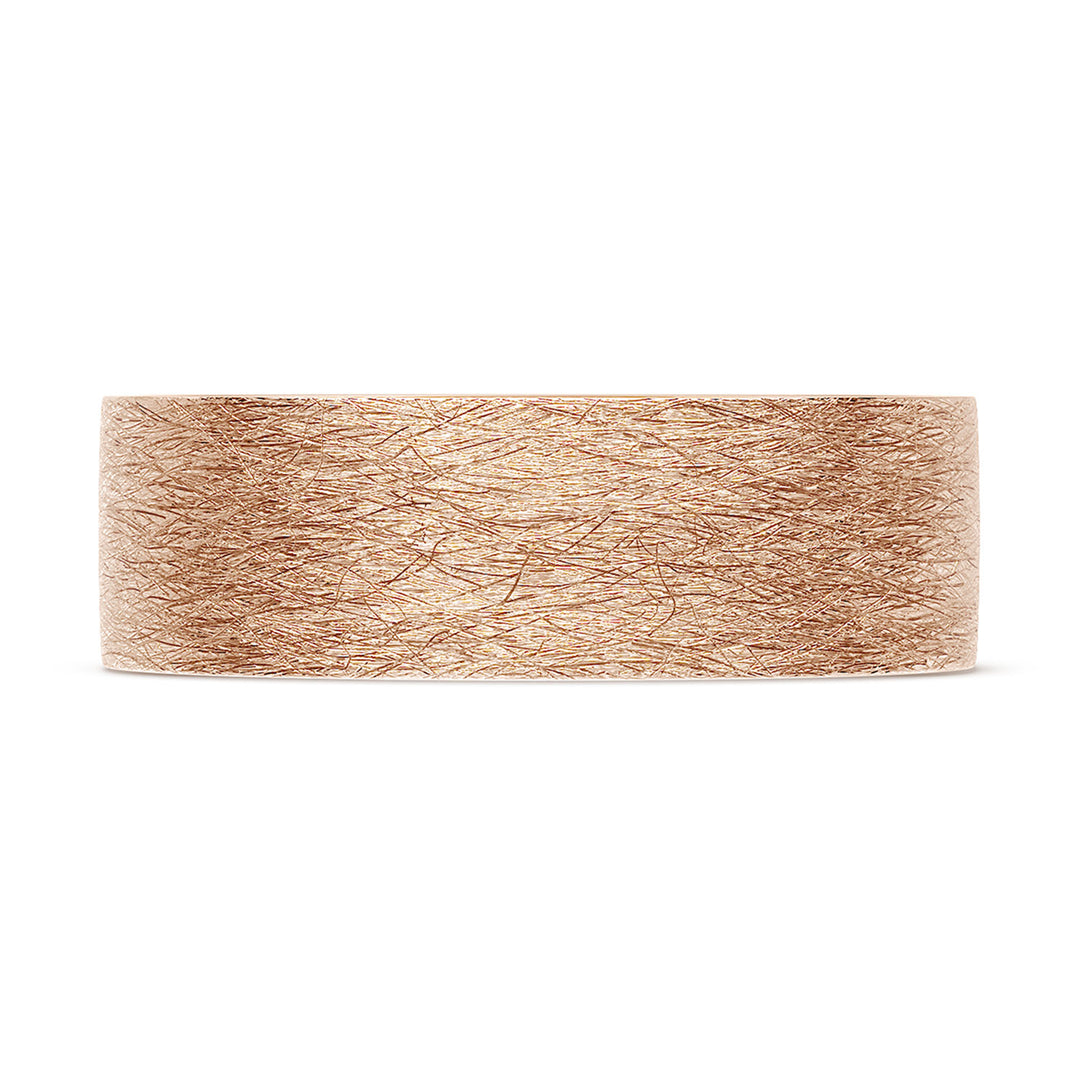 Classic Flat in Brushed Finish Wedding Band