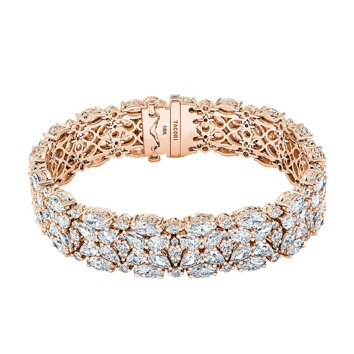 Diamond Mosaic Bracelet, Pear & Marquise