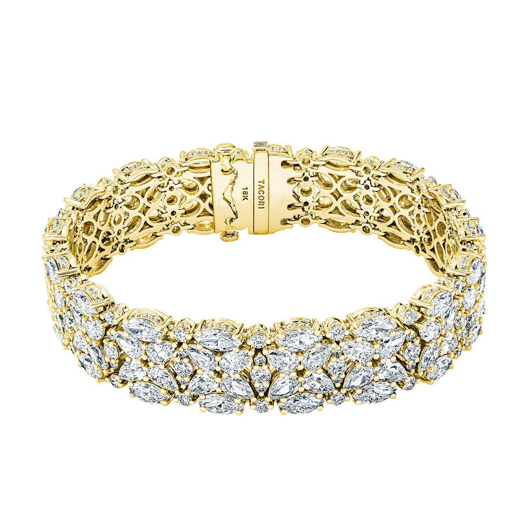 Diamond Mosaic Bracelet, Pear & Marquise