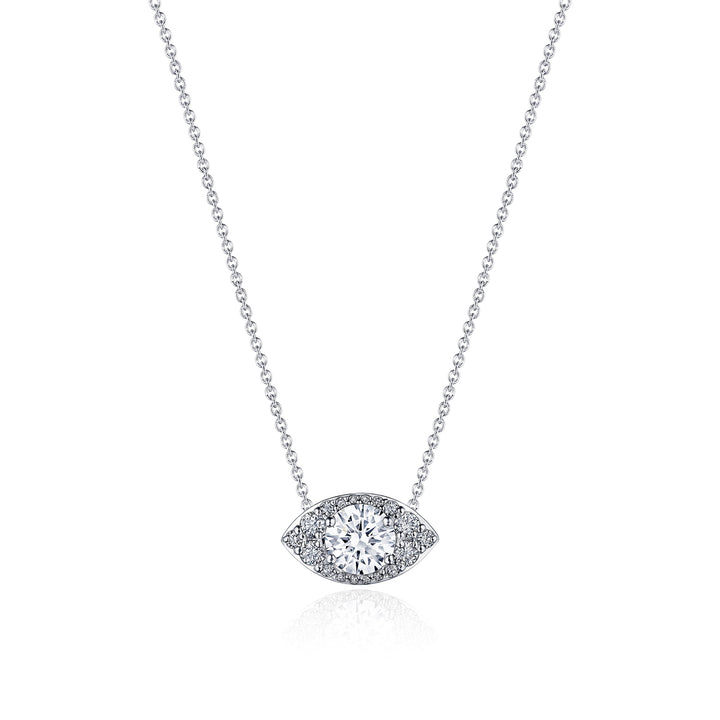 17"" Marquise Bloom Diamond Necklace