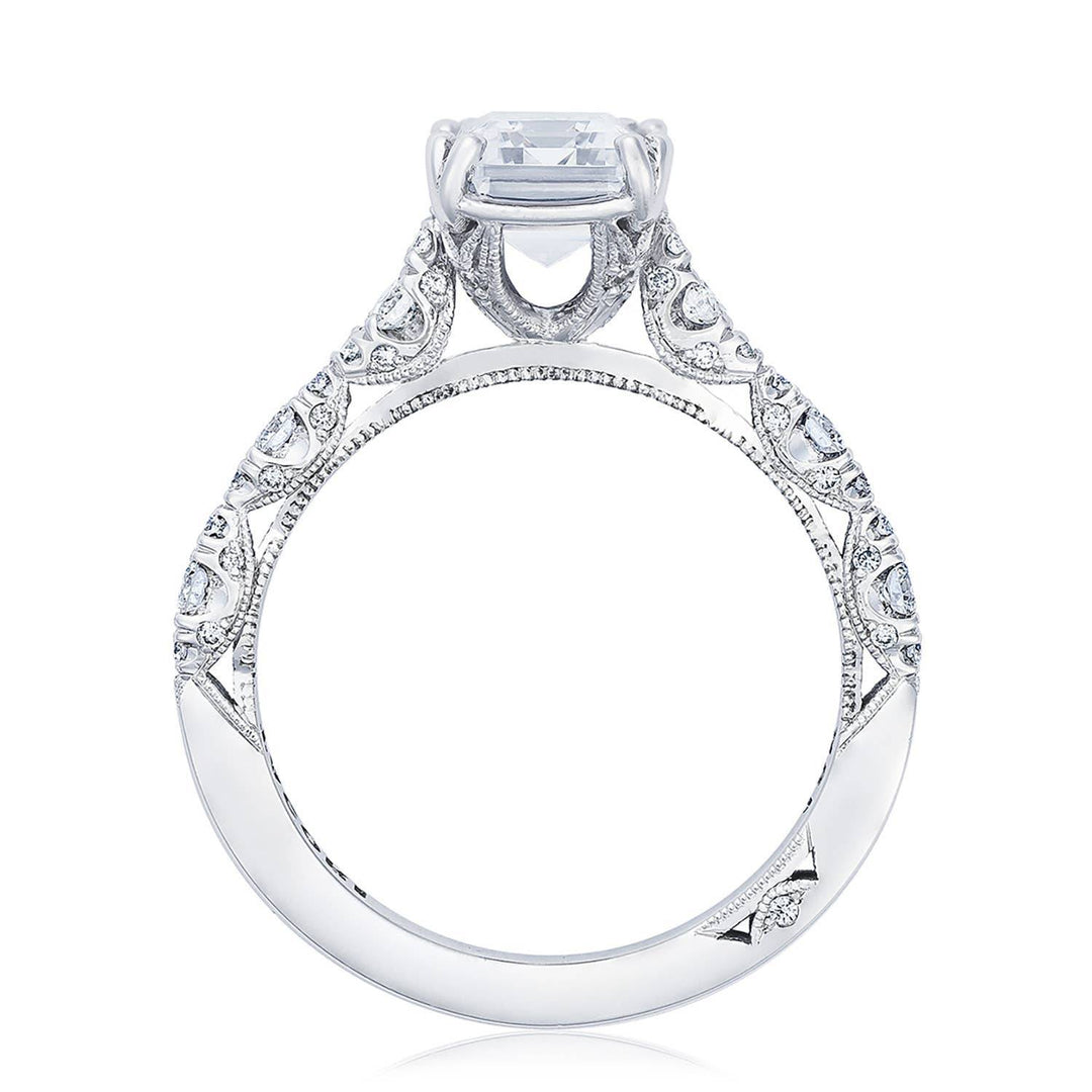 Emerald Solitaire Engagement Ring